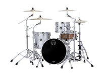 Load image into Gallery viewer, Mapex Saturn Evolution Hybrid Iridium Silver Lacquer Straight Ahead Drum Kit +BAGS 20x16,12x8,14x14 Auth Dealer
