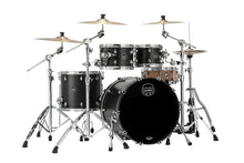 Load image into Gallery viewer, Mapex Saturn Satin Black Rock Fast Drum Set 22x18/10x7/12x8/16x14 4pc Shells &amp;Bags Authorized Dealer
