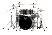 Load image into Gallery viewer, Mapex Saturn Satin Black Rock Fast Drum Set 22x18/10x7/12x8/16x14 4pc Shells &amp;Bags Authorized Dealer
