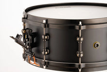 Load image into Gallery viewer, Pearl Matt Halpern 14&quot;x6&quot; Black-on-Brass Signature Snare Drum Powder-Coat Finish | Authorized Dealer
