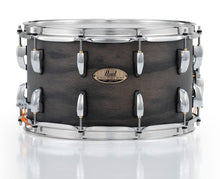 Load image into Gallery viewer, Pearl Session Studio Select Black Satin Ash 14x8&quot; Snare Drum Mahogany Shell NEW | Authorized Dealer
