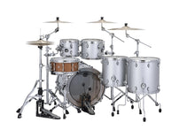 Load image into Gallery viewer, Mapex Saturn Evolution Workhorse Maple Iridium Silver Lacquer Drum Kit | 22x18,10x8,12x9,14x14,16x16
