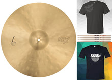 Load image into Gallery viewer, Sabian HHX 21&quot; Legacy Ride Cymbal +Shirt/2x Sticks Bundle &amp; Save Made in Canada Authorized Dealer
