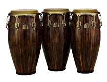 Load image into Gallery viewer, Pearl Elite Series Wood-Fiber Maduro Brown Lacquer Finish 3pc Conga Set: 11&quot;, 11.75&quot;, 12.5&quot; | Dealer
