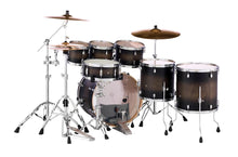 Load image into Gallery viewer, Pearl Decade Maple Satin Black Burst Kit 22/8/10/12/14/16/14 7pc Drum Shell Pack | Authorized Dealer
