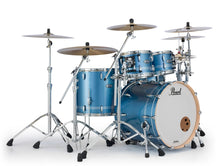 Load image into Gallery viewer, Pearl Masters Maple Complete Chrome Contrail 22x18_10x7_12x8_16x16 Drums FREE Bags Authorized Dealer
