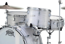 Load image into Gallery viewer, Pearl President Series White Oyster Phenolic Drums &amp; Cases 22x14 13x9 16x16 14x5.5 Authorized Dealer
