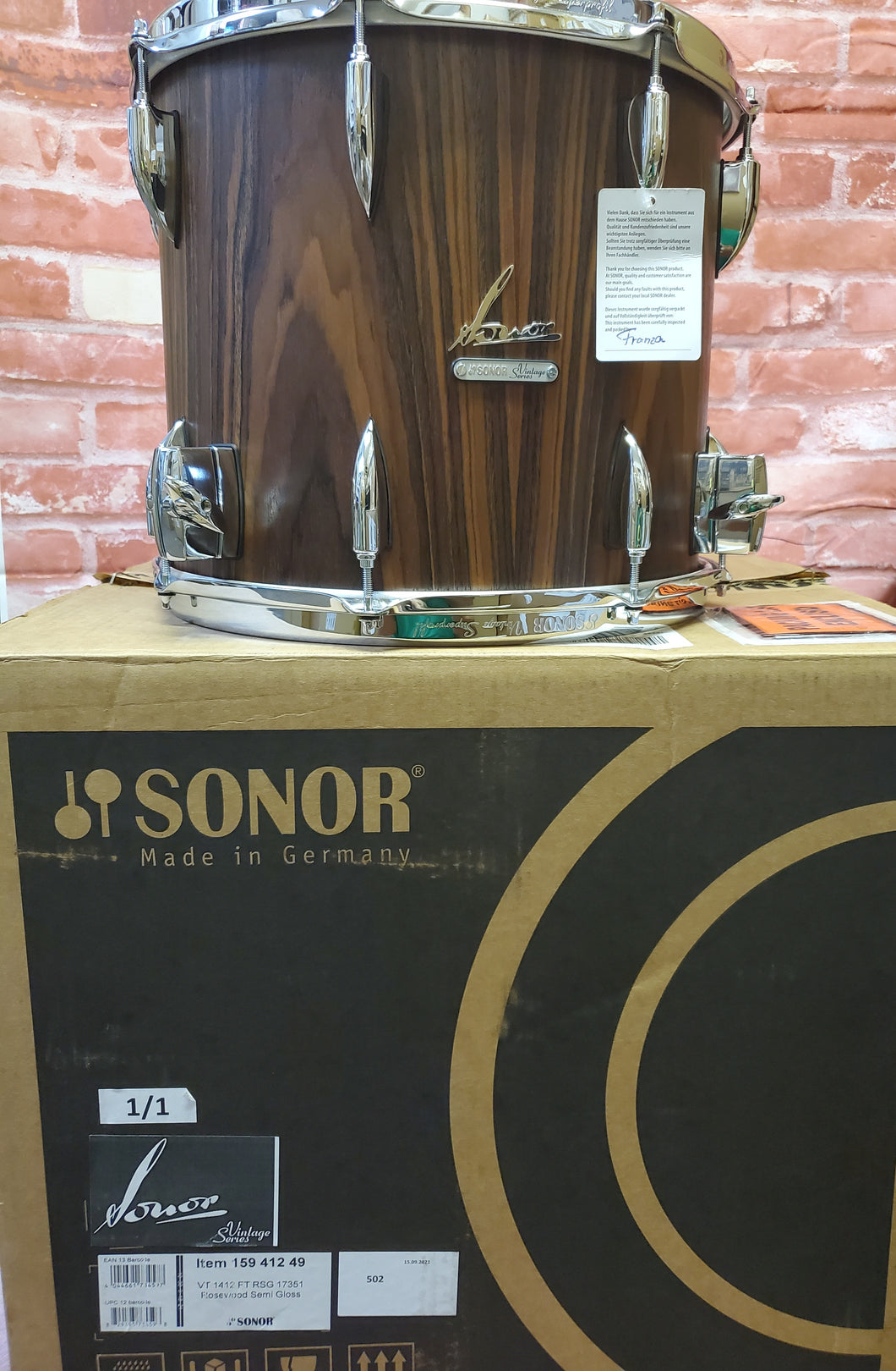 Sonor Vintage 14x12