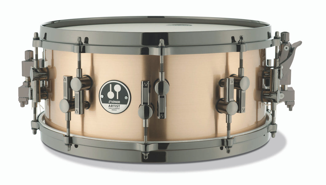 Sonor Artist Series 14x6 Bronze Snare Drum Die Cast Hoops | Worldwide Ship! | NEW Authorized Dealer