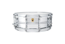 Load image into Gallery viewer, Ludwig LB400BT Chrome Plated Brass 5x14 Tube Lug  Snare Drum Made in the USA NEW Authorized Dealer
