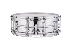 Load image into Gallery viewer, Ludwig Pre-Order Supraphonic 5x14&quot; Hammered Chrome w/ Tube Lugs Kit Snare Drum LM400KT Special Order NEW | Authorized Dealer
