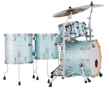 Load image into Gallery viewer, Pearl Session Studio Select Ice Blue Oyster 24/13/16/18 Shell Pack +Gig Bags! NEW Authorized Dealer
