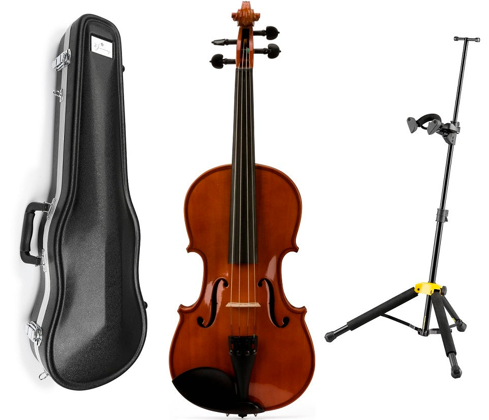 H. Jimenez Primer Nivel (First Level) Violin 4/4 Outfit +Case/Bow/Stand - NEW Authorized Dealer