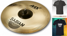 Load image into Gallery viewer, Sabian AAX 18&quot; X-PLOSION Crash Cymbal Brilliant | Bundle &amp; Save | Made in Canada | Authorized Dealer
