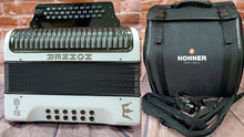 Load image into Gallery viewer, Hohner Corona C-II Redesigned White GCF / Sol 31 Button Accordion Made in Germany Authorized Dealer

