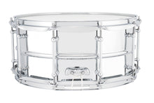 Load image into Gallery viewer, Ludwig Supralite 6.5x14&quot; Steel Snare Drum Tube Lugs Triple Flanged Hoops | NEW | Authorized Dealer

