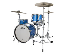 Load image into Gallery viewer, Ludwig Classic Maple Blue Sparkle Mod 18x22_8x10_9x12_16x16 Drum Kit Special Order Authorized Dealer
