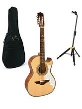 Load image into Gallery viewer, H. Jimenez Bajo Quinto El Musico LBQ2 Solid Spruce Top +FREE Bag &amp; Hercules Stand Authorized Dealer
