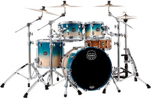 Load image into Gallery viewer, Mapex Saturn Aqua Fade Jazz Drum Set 20x16/10x7/12x8/14x14 4pc Shell Pack +Bags | Authorized Dealer
