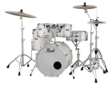 Load image into Gallery viewer, Pearl Decade Maple White Satin Pearl 20x16/10x7/12x8/14x14/14x5.5 Shell Pack Drums +HP930S Hardware

