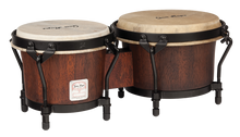 Load image into Gallery viewer, Gon Bops Mariano Series Bongos Natural Lacquer/Durian Wood/Natural Hide Heads | Authorized Dealer
