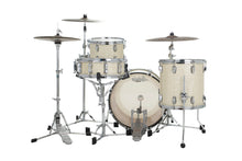 Load image into Gallery viewer, Ludwig Classic Oak Vintage White Marine Pearl Downbeat 3pc Kit 14x20_8x12_14x14 Drums Shells Dealer
