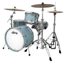Load image into Gallery viewer, Ludwig Neusonic Skyline Blue Downbeat Kit 14x20_14x14_8x12 3pc Drums Shell Pack | Authorized Dealer
