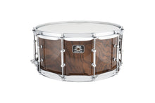 Load image into Gallery viewer, Ludwig Universal Wood 6.5x14&quot; Walnut Snare Drum Black Exotic Walnut Burl Tube Lugs Authorized Dealer
