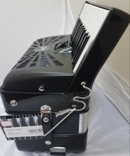 Load image into Gallery viewer, Hohner Bravo II 48 Bass Black Piano Accordion Acordeon +GigBag, Straps, Shirt Authorized Dealer
