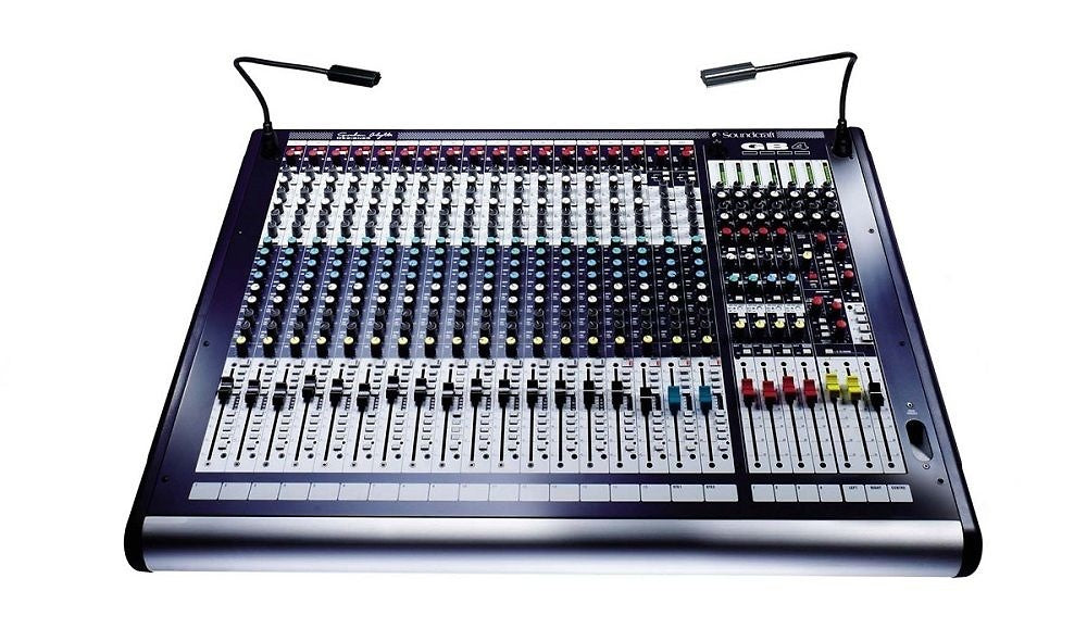 Soundcraft GB4 16-Channel 16+4/4/2 Mixing Live Sound Analog Recording Console NEW Authorized Dealer