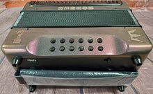 Load image into Gallery viewer, Hohner Corona C-II Redesigned Red To Gold GCF Sol Button Accordion Made in Germany Authorized Dealer
