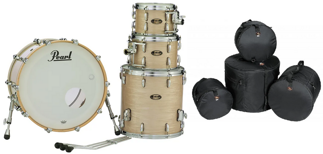 Pearl Masters Maple Gum Platinum Gold Oyster 20x14_10x7_12x8_14x14 +Free Bags! NEW Authorized Dealer