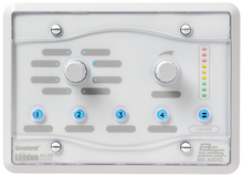 Load image into Gallery viewer, BSS BLU-8v2WHT White HiQnet Compatible Programmable Zone Controller | 2-Day Ship | Authorized Dealer
