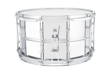 Load image into Gallery viewer, Ludwig Supralite 8x14&quot; Steel Snare Drum | Tube Lugs | Triple Flanged Hoops | NEW | Authorized Dealer
