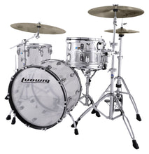 Load image into Gallery viewer, Ludwig Pre-Order Vistalite Clear Pro Beat 14x24/16x16/9x13 Acrylic Drum Shell Pack | Made in the USA Authorized Dealer
