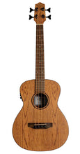 Load image into Gallery viewer, Lanikai Oak BASS Uke Acoustic/Electric Ukulele +Deluxe Padded Bag Ships Worldwide| Authorized Dealer
