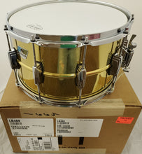 Load image into Gallery viewer, Ludwig 8x14 LB488 Super Brass Snare Drum Vintage Style 10-Lug Brass Shell NEW Authorized Dealer
