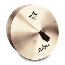 Load image into Gallery viewer, Zildjian 18&quot; A Symphonic German Cymbal Pair (2) Band &amp; Orchestra FREE Straps/Pads Authorized Dealer
