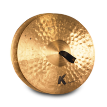 Load image into Gallery viewer, Zildjian 20&quot; K Symphonic Brilliant Cymbal Pair (2) Band &amp; Orchestra +Straps/Pads | Authorized Dealer
