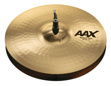 Load image into Gallery viewer, Sabian AAX Promo Brilliant Finish Cymbal Pack:14&quot; Hats/16&quot;&amp;18&quot; Thin Crash/21&quot; Ride FREE Shirt&amp;Sticks
