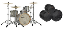 Load image into Gallery viewer, Sonor Vintage Series Vintage Silver Glitter 20x14_12x8_14x12 Drums +Free Bags Shell Pack NEW No Mount Authorized Dealer
