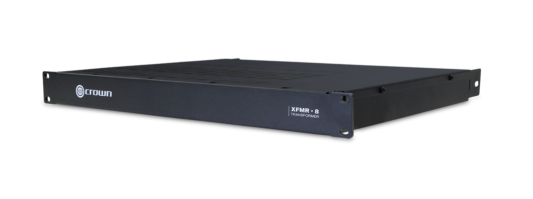Crown XFMR8 Eight-Channel Rack-Mountable Transformer | +Free 2-Day Ship | NEW Authorized Dealer