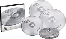 Load image into Gallery viewer, Sabian Quiet Tone Practice Cymbals SET: 14&quot; Hats, 16&quot; and 18&quot; Crash, 20&quot; Ride Pack Authorized Dealer
