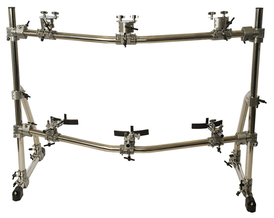 Gon Bops RK3 Rack Mount System for 3 Conga Drums | Multi Drum Stand | NEW Authorized Dealer