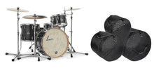 Load image into Gallery viewer, Sonor Vintage Black Slate 3pc 22x14, 13x8, 16x14 w/Mount Drums +Free Bags Shell Pack NEW Authorized Dealer
