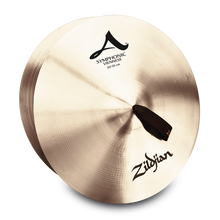 Load image into Gallery viewer, Zildjian 20&quot; A Symphonic Viennese Cymbal Pair Band &amp; Orchestra +FREE Straps/Pads | Authorized Dealer

