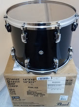 Load image into Gallery viewer, Pearl Reference 14x11 Piano Black Tom Drum w/Optimount #103 Special Order NEW Authorized Dealer - Worldwide Ship
