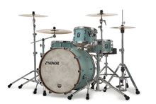 Load image into Gallery viewer, Sonor SQ1 Cruiser Blue 24x14/13x9/16x15 Drum Kit Shell Pack with Walnut Hoops +FREE Gig Bags | NEW  Authorized Dealer!
