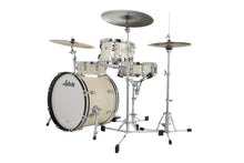 Load image into Gallery viewer, Ludwig Classic Oak Vintage White Marine Pearl Downbeat 3pc Kit 14x20_8x12_14x14 Drums Shells Dealer
