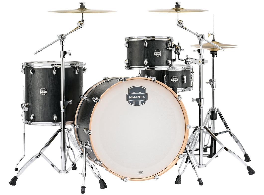 Mapex Mars Nightwood ROCK Shell Pack 24x16, 12x8, 16x16, 14x6.5 +FREE Throne | NEW Authorized Dealer